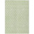 8' X 10' Mint Green And Ivory Geometric Washable Indoor Outdoor Area Rug Transitional Style - Mint Green, Ivory Color