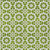 10' X 14' Lime Green Ivory And Beige Floral Medallion Washable Indoor Outdoor Area Rug