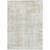 9' X 12' Ivory And Beige Abstract Washable Indoor Outdoor Area Rug Transitional Style - Ivory, Beige Color