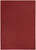 6' X 9' Brick Red Non Skid Indoor Outdoor Area Rug