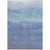 8' X 10' Blue Teal Blue And Sky Blue Abstract Washable Indoor Outdoor Area Rug