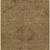 8' X 10' Brown And Tan Floral Washable Indoor Outdoor Area Rug