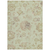 8' X 10' Artichoke Green Mint Green And Taupe Floral Washable Indoor Outdoor Area Rug