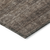 8' X 10' Coffee And Ivory Geometric Washable Indoor Outdoor Area Rug