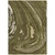 8' X 10' Olive Green And Beige Abstract Washable Indoor Outdoor Area Rug - Olive Green, Beige