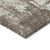 8' X 10' Brown And Beige Abstract Washable Indoor Outdoor Area Rug Transitional Style - Brown, Beige Color