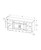 59" Taupe Distressed Wood Enclosed and Open Storage TV Stand