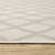 5' X 7' Ivory Geometric Stain Resistant Indoor Outdoor Area Rug - 606114583295