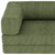 82" Green Corduroy Convertible Futon Sleeper Sofa
