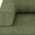 82" Green Corduroy Convertible Futon Sleeper Sofa