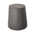 18" Ebony Solid Wood Round End Table