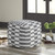 18" Gray 100% Cotton Ottoman - 606114790396