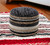 18" x 18" x 14" " Black Pouff