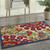 3’ x 4' Red and Multicolor Indoor Outdoor Area Rug - 4512822812717