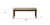 49" Tan and Dark Brown Faux Leather Distressed Upholstery Dining Bench