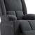 32" Gray Heated Massage Lift Assist Power Recliner With USB - 880016712353