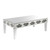 Homeroots Living Room 48" Silver Mirrored and Manufactured Wood Rectangular Coffee Table