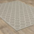8' X 10' Grey Geometric Stain Resistant Indoor Outdoor Area Rug - 606114583073