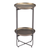32" Bronze Steel End Table