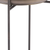 32" Bronze Steel End Table