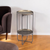 32" Bronze Steel End Table