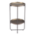 32" Bronze Steel End Table
