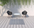 4' X 6' Denim Blue Indoor Outdoor Area Rug