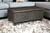 49" Black Solid Wood Distressed Lift Top Coffee Table
