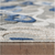 3' X 5' Blue And Gray Indoor Outdoor Area Rug