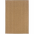 8' X 11' Tan Striped Stain Resistant Indoor Outdoor Area Rug