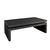 48" Black Wood Floating Frame Coffee Table