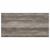 47" Oak and Black Wood And Metal Distressed Frame Coffee Table