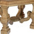 24" Light Brown And Clear Wood And Glass Square End Table