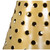 20" Gold Iron Round Pedestal End Table