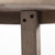 26" Brown Solid and Manufactured Wood Backless Counter Height Bar Chair