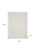 4' X 6' Ivory Indoor Outdoor Area Rug