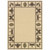5' X 8' Ivory Abstract Stain Resistant Indoor Outdoor Area Rug