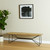 66" Natural and Black Solid Wood Live Edge Bench