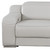 103" Light Gray Italian Leather Reclining USB Sofa - 880016843743
