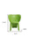 Set Of Four Green Heavy Duty Plastic Juvenile Chairs
