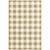 8' X 11' Gray and Ivory Geometric Stain Resistant Indoor Outdoor Area Rug