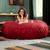 72" Cinnabar Microsuede Bean Bag Chair