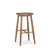 30" Natural Solid Wood Backless Bar Height Bar Chair