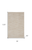 3' X 5' Beige And Ivory Indoor Outdoor Area Rug