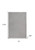 6' X 9' Silver Grey Indoor Outdoor Area Rug - 606114457022