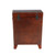 24" Brown Solid Wood And Manufactured Wood Square End Table
