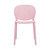 Set Of Four Pink Heavy Duty Plastic Juvenile Chairs