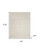 7' X 10' Ivory And Beige Non Skid Indoor Outdoor Area Rug - 606114456513