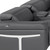 Dark Gray Italian Leather Power Reclining U Shaped Twelve Piece Sectional With Console