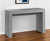 47" Gray Wood Block Console Table